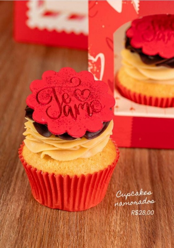 imagem - Cupcake dos Namorados